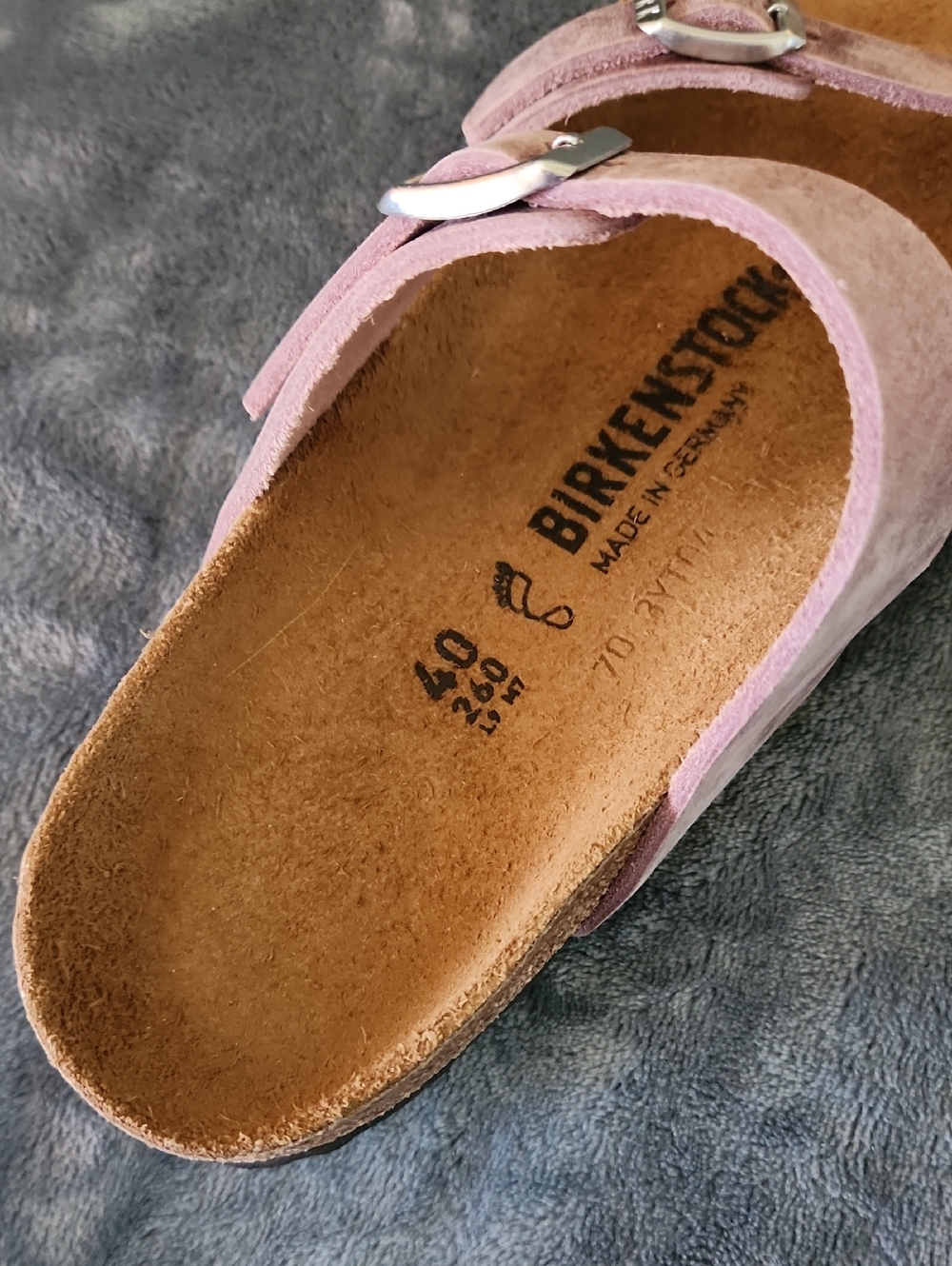 BIRKENSTOCK Mayari Oiled Leather, Lavender, Size 40 - Picture 6 of 13